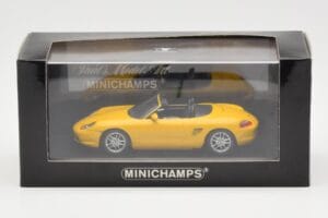 Porsche Boxster 986 イエロー Minichamps 1:43 400062072 メタル - 画像 4/4