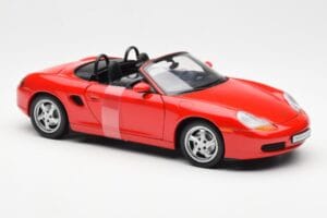 Porsche Boxster 986 レッド UT Models 1:18 180065830 メタル - 画像 4/6