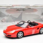 Porsche Boxster 986 レッド UT Models 1:18 - image 6 of 6