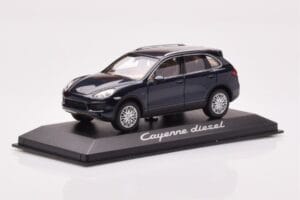 Porsche Cayenne 9PA Diesel ダークブルー Minichamps 1:43 WAP0200030B メタル - 画像 2/4