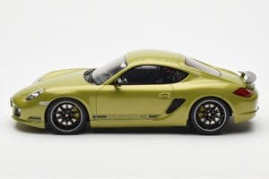 Porsche Cayman R 987 ペリドット メタリック GT Spirit 1:18 GT425 レジン - 画像 3/6