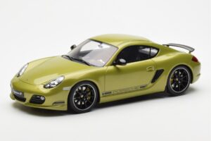 Porsche Cayman R 987 ペリドット メタリック GT Spirit 1:18