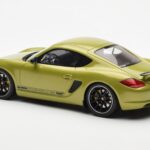 Porsche Cayman R 987 ペリドット メタリック GT Spirit 1:18 - image 5 of 6