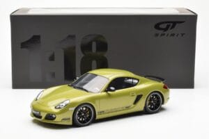 Porsche Cayman R 987 ペリドット メタリック GT Spirit 1:18 GT425 レジン - 画像 6/6