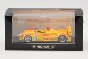 Porsche RS Spyder DHL #7 R. Dumas / T. Bernhard Winner Long Beach GP ALMS 2007 Minichamps 1:43 400076607 メタル - 画像 4/4