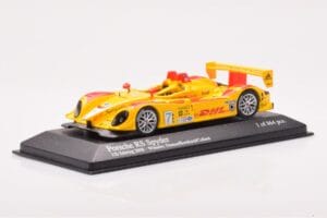 Porsche RS Spyder LMP2 #7 R. Dumas / T. Bernhard / E. Collard Sebring 12 Hours Winners 2008 Minichamps 1:43 400086807 メタル - 画像 2/4