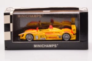 Porsche RS Spyder LMP2 #7 R. Dumas / T. Bernhard / E. Collard Sebring 12 Hours Winners 2008 Minichamps 1:43 400086807 メタル - 画像 4/4