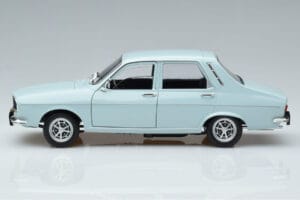 Renault 12 TS ライトブルー Norev 1:18 185219 メタル - 画像 4/7