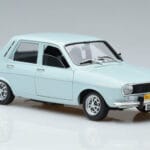 Renault 12 TS ライトブルー Norev 1:18 185219 メタル - image 5 of 7