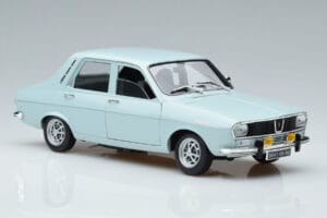 Renault 12 TS ライトブルー Norev 1:18 185219 メタル - 画像 5/7