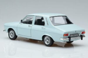 Renault 12 TS ライトブルー Norev 1:18 185219 メタル - 画像 6/7