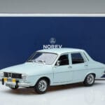 Renault 12 TS ライトブルー Norev 1:18 185219 メタル - image 7 of 7
