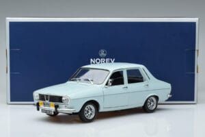 Renault 12 TS ライトブルー Norev 1:18 185219 メタル - 画像 7/7