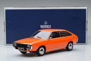 Renault 15 TL オレンジ Norev 1:18 185350 メタル - 画像 6/6