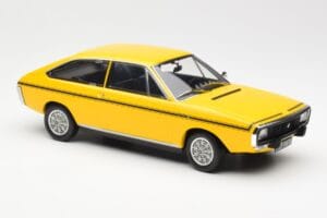 Renault 15 TL イエロー ブラック Norev 1:18 185351 メタル - 画像 4/6