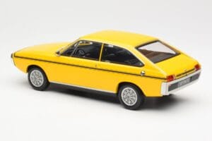 Renault 15 TL イエロー ブラック Norev 1:18 185351 メタル - 画像 5/6