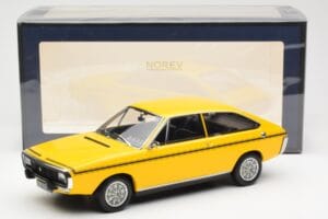 Renault 15 TL イエロー ブラック Norev 1:18 185351 メタル - 画像 6/6