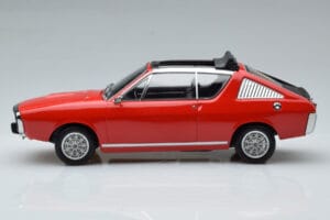 Renault 17 Gordini Decouvrable レッド Norev 1:18 185371 メタル - 画像 3/6