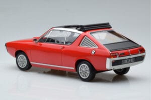 Renault 17 Gordini Decouvrable レッド Norev 1:18 185371 メタル - 画像 5/6