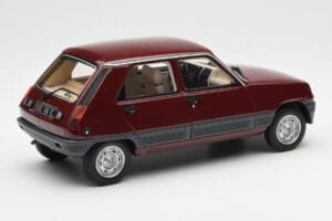 Renault 5 GTL ボルドーレッド Otto 1:18 OT1059 レジン - 画像 2/6