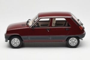 Renault 5 GTL ボルドーレッド Otto 1:18 OT1059 レジン - 画像 3/6