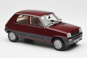 Renault 5 GTL ボルドーレッド Otto 1:18 OT1059 レジン - 画像 4/6