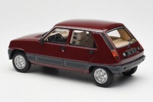 Renault 5 GTL ボルドーレッド Otto 1:18 OT1059 レジン - 画像 5/6