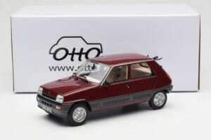 Renault 5 GTL ボルドーレッド Otto 1:18 OT1059 レジン - 画像 6/6