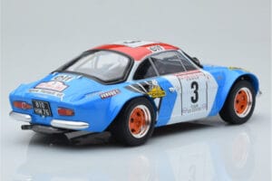 Alpine A110 #3 B. Darniche / A. Mahe Tour de Corse 1973 IXO 1:18 18RMC062B メタル - 画像 2/6