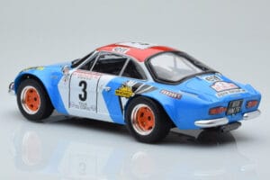 Alpine A110 #3 B. Darniche / A. Mahe Tour de Corse 1973 IXO 1:18 18RMC062B メタル - 画像 5/6