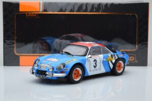 Alpine A110 #3 B. Darniche / A. Mahe Tour de Corse 1973 IXO 1:18 18RMC062B メタル - 画像 6/6