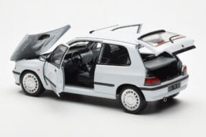 Renault Clio 16S ホワイト Norev 1:18 185251 メタル - 画像 5/8