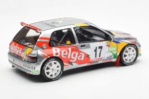 Renault Clio Maxi Kit Car Belga #17 Rally Ypres 1995 Otto 1:18 OT1058 レジン - 画像 2/6