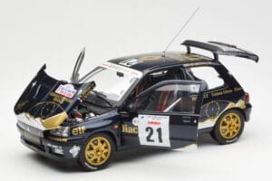 Renault Clio Williams DIAC #21 Jordan / Boyere Tour de Corse 1993 Norev 1:18 185228 メタル - 画像 2/8
