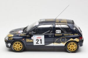Renault Clio Williams DIAC #21 Jordan / Boyere Tour de Corse 1993 Norev 1:18 185228 メタル - 画像 4/8