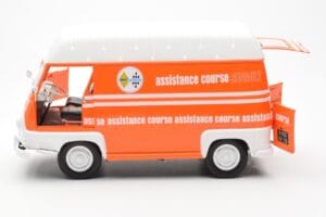 Renault Estafette オレンジ Assistance Course Norev 1:18 185123 メタル - 画像 4/10