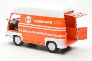 Renault Estafette オレンジ Assistance Course Norev 1:18 185123 メタル - 画像 7/10
