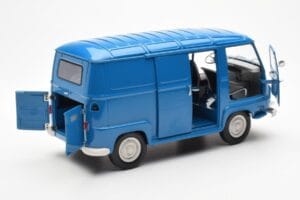 Renault Estafette Saviem ブルー Norev 1:18 185122 メタル - 画像 2/11