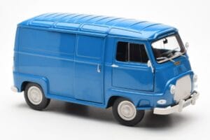 Renault Estafette Saviem ブルー Norev 1:18 185122 メタル - 画像 8/11