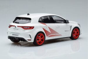 Renault Megane RS Trophy-R Mk4 ホワイト Norev 1:18 185239 メタル - 画像 2/6
