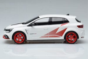 Renault Megane RS Trophy-R Mk4 ホワイト Norev 1:18 185239 メタル - 画像 3/6