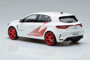 Renault Megane RS Trophy-R Mk4 ホワイト Norev 1:18 185239 メタル - 画像 5/6