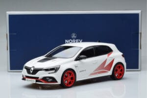 Renault Megane RS Trophy-R Mk4 ホワイト Norev 1:18 185239 メタル - 画像 6/6