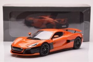 Rimac Nevera オレンジ GT Spirit 1:18 GT880 レジン - 画像 6/6