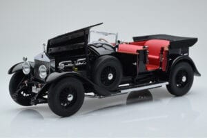Rolls-Royce Phantom I カブリオレ ブラック Kyosho 1:18 08931BK メタル - 画像 2/8