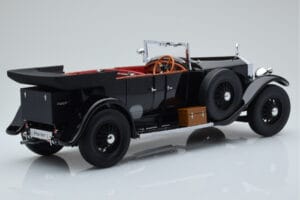 Rolls-Royce Phantom I カブリオレ ブラック Kyosho 1:18 08931BK メタル - 画像 3/8