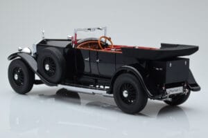 Rolls-Royce Phantom I カブリオレ ブラック Kyosho 1:18 08931BK メタル - 画像 7/8