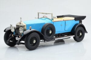 Rolls-Royce Phantom I カブリオレ ブルー Kyosho 1:18 08931LB メタル - 画像 2/9