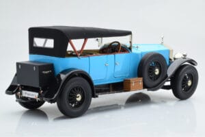 Rolls-Royce Phantom I カブリオレ ブルー Kyosho 1:18 08931LB メタル - 画像 3/9