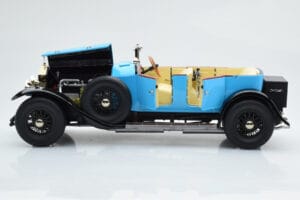 Rolls-Royce Phantom I カブリオレ ブルー Kyosho 1:18 08931LB メタル - 画像 7/9